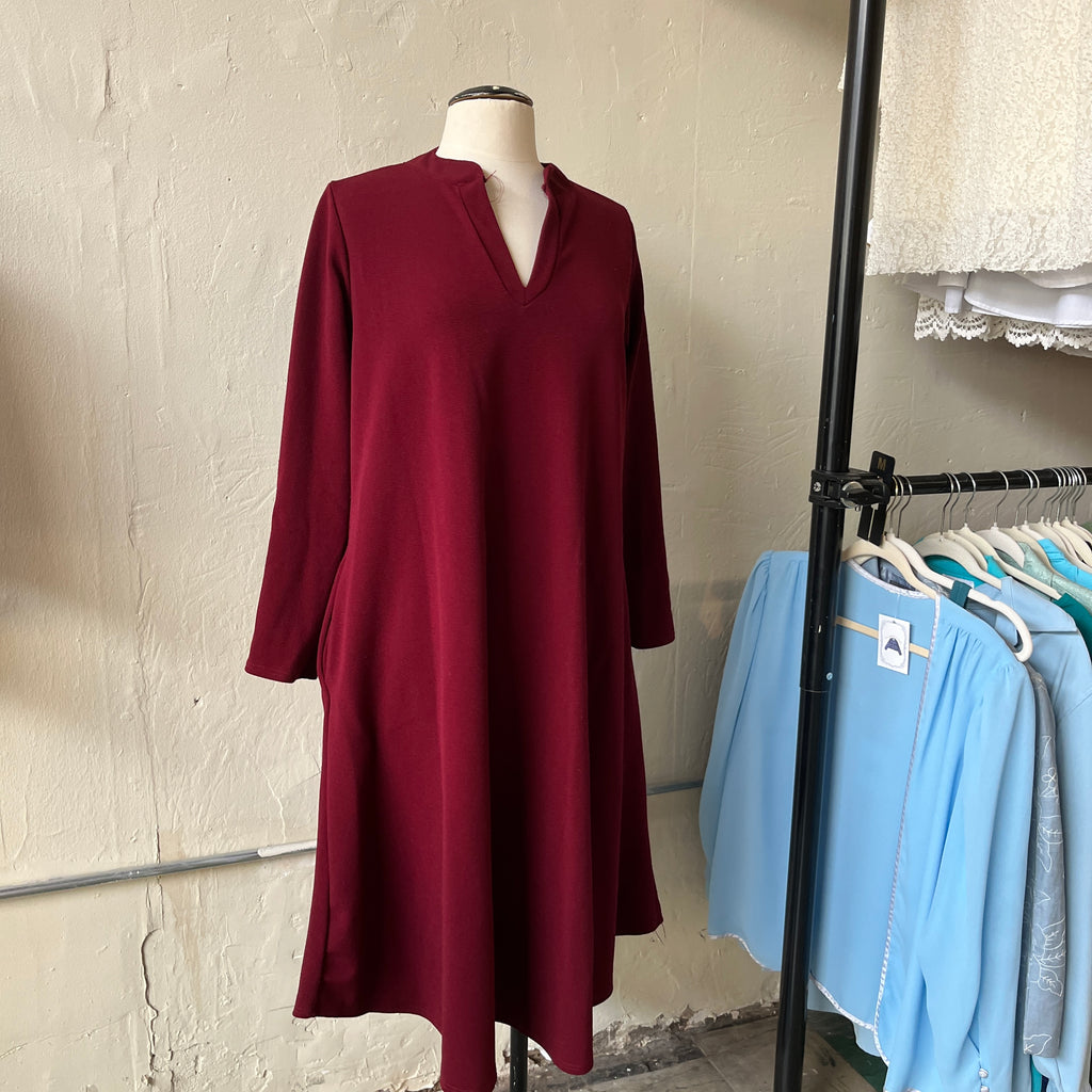Maroon Dress (L)