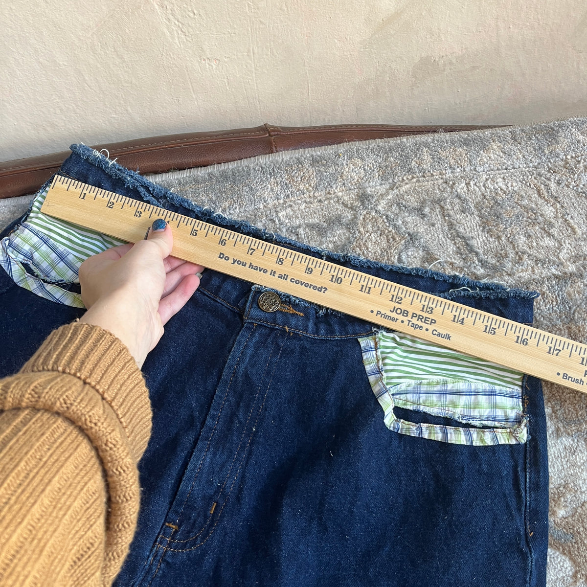 Denim Skirt (L)