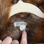 Tan Fur Lined Vest (L)