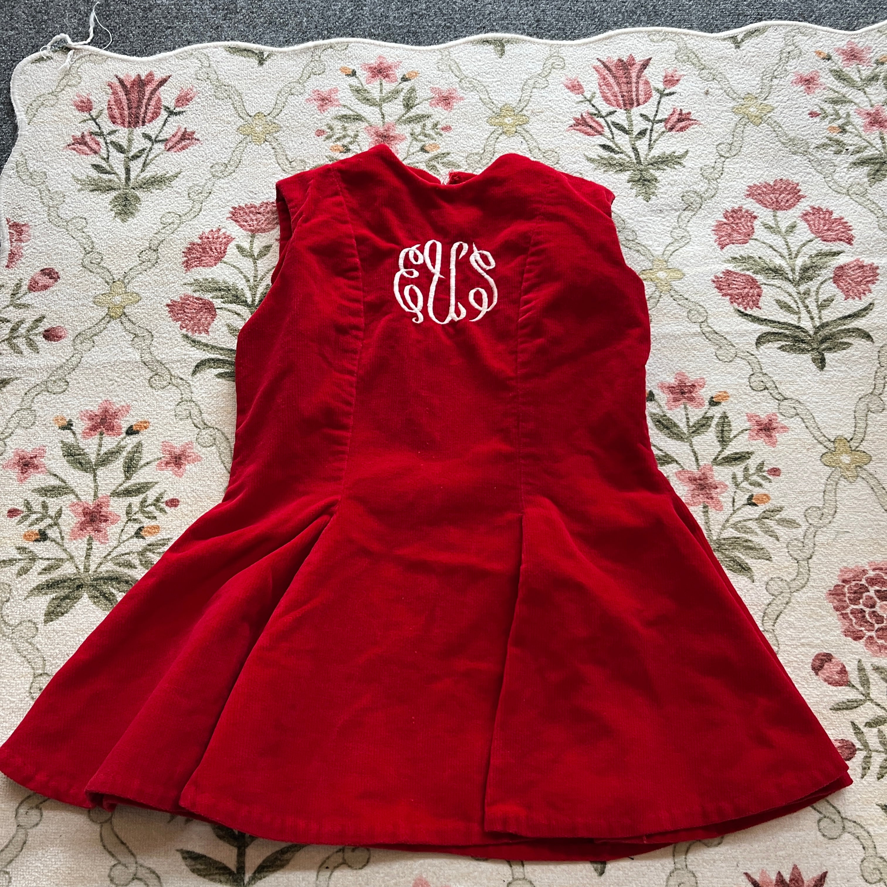 Corduroy Cheerleading Dress (XS)