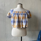 Plaid Crop Top (M)