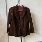 70s Velvet Blazer (M)