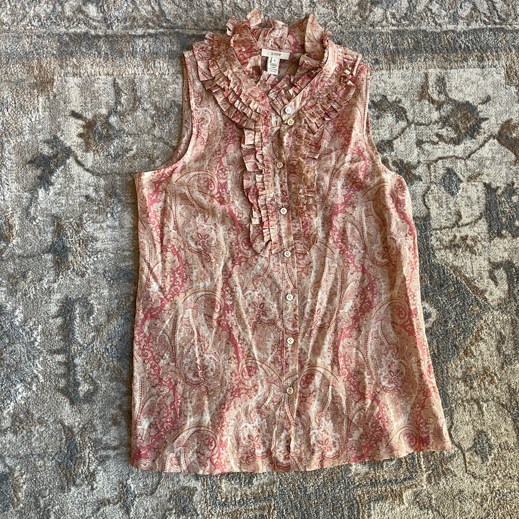 Pink Ruffle Tank (4)