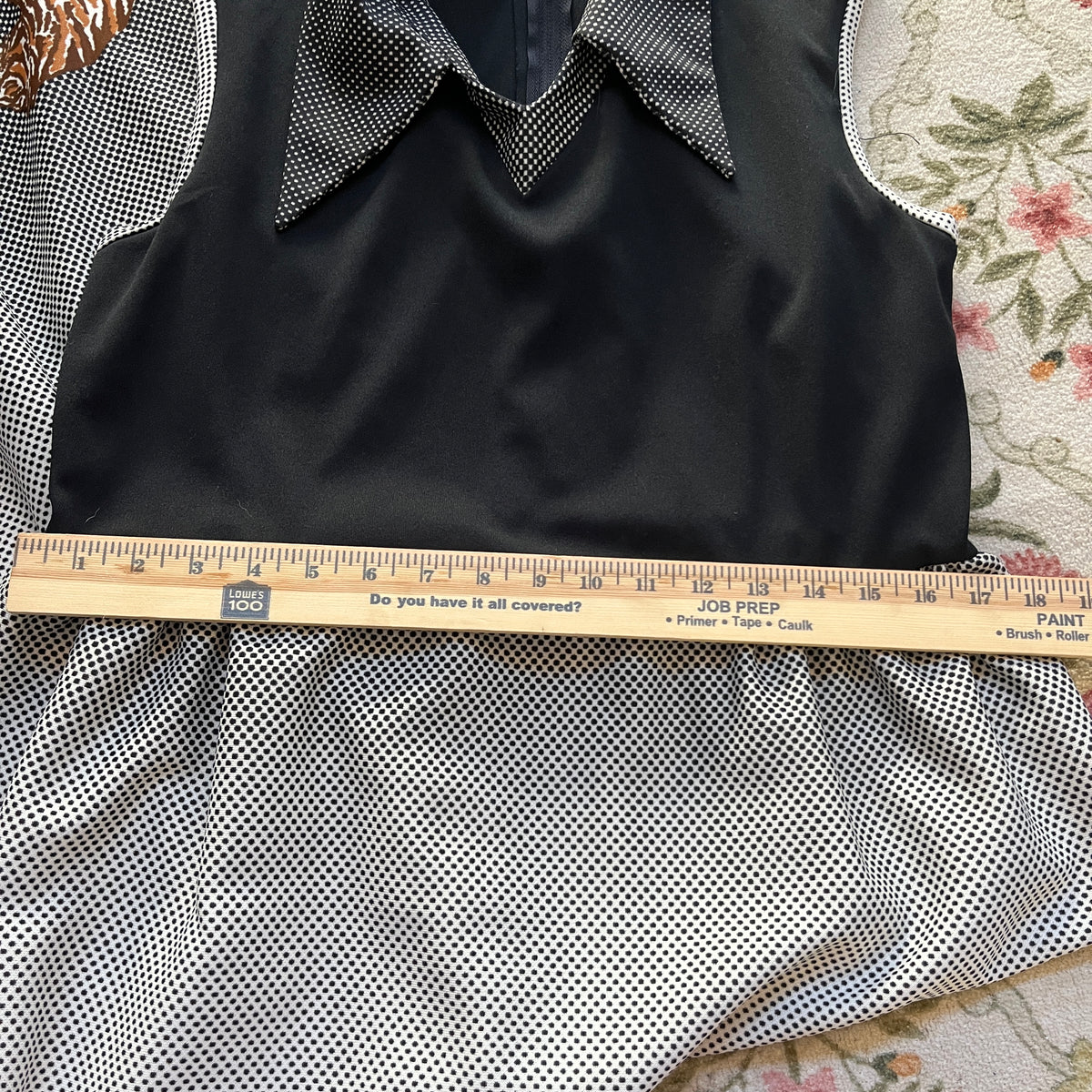 Black & White Vintage Dress (M)