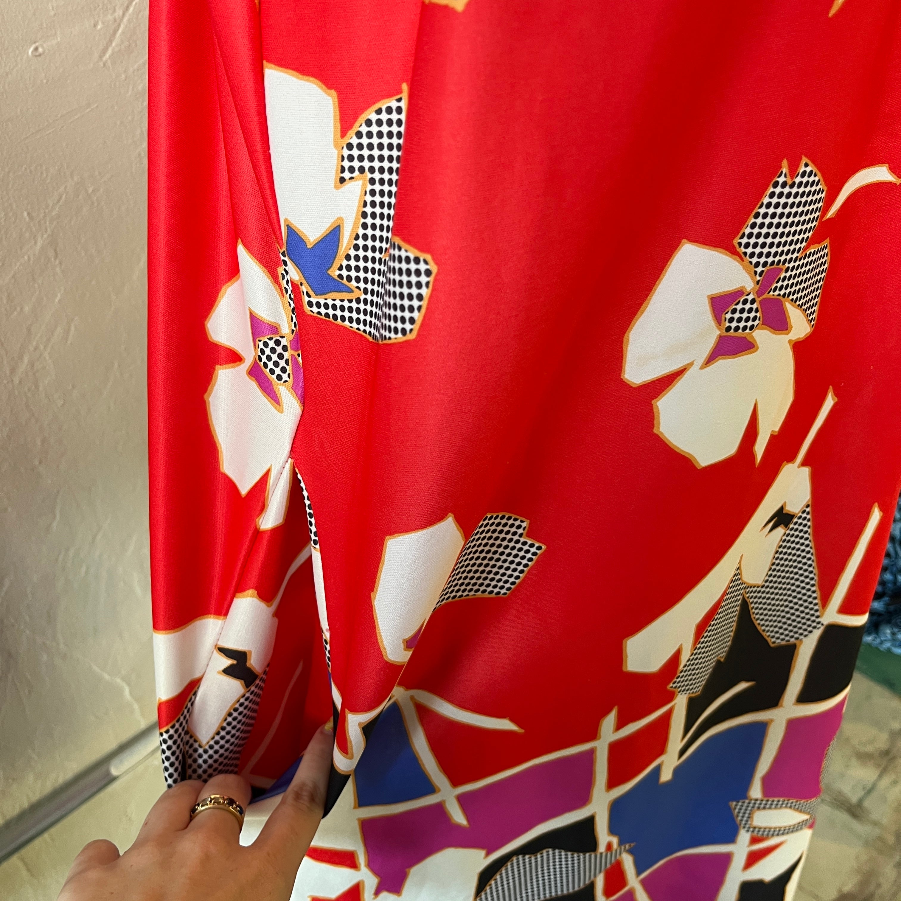 Red Vintage Dress (M)
