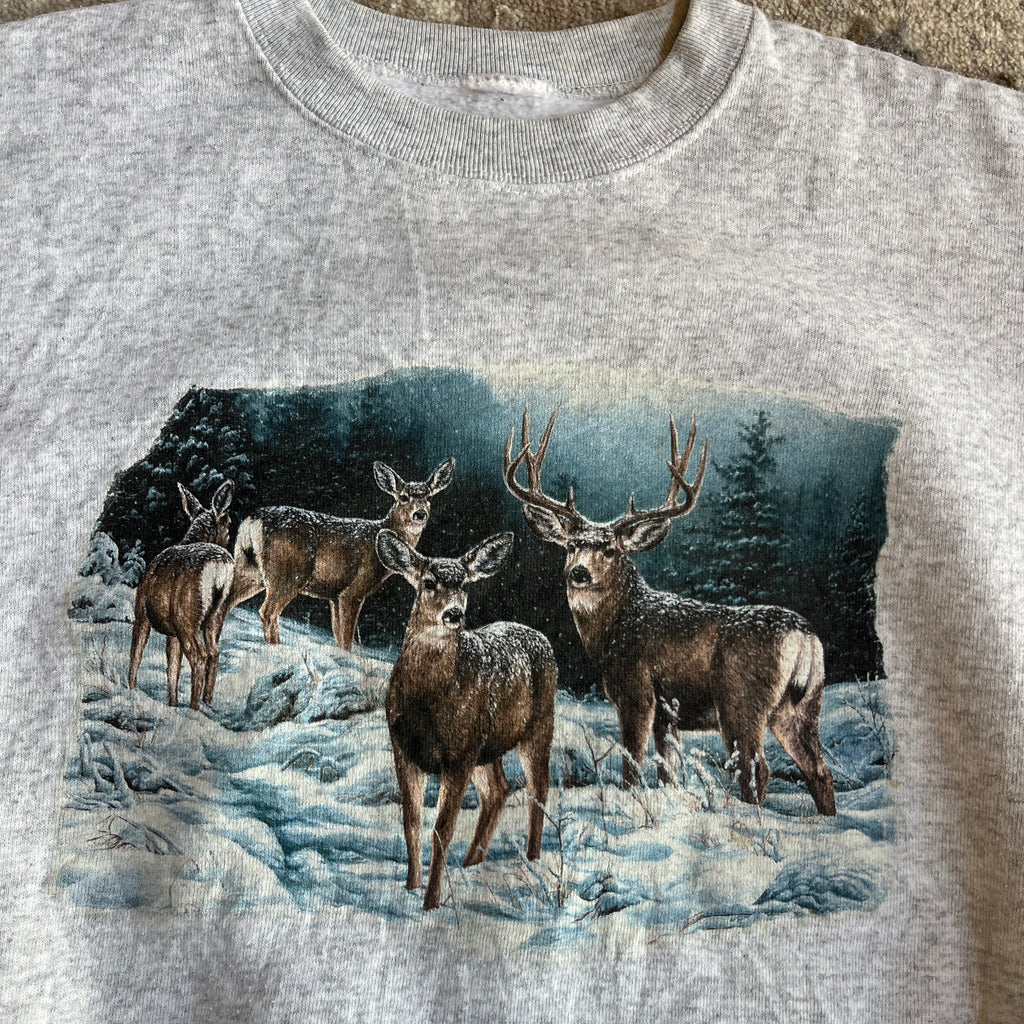 Deer Sweatshirt (L)